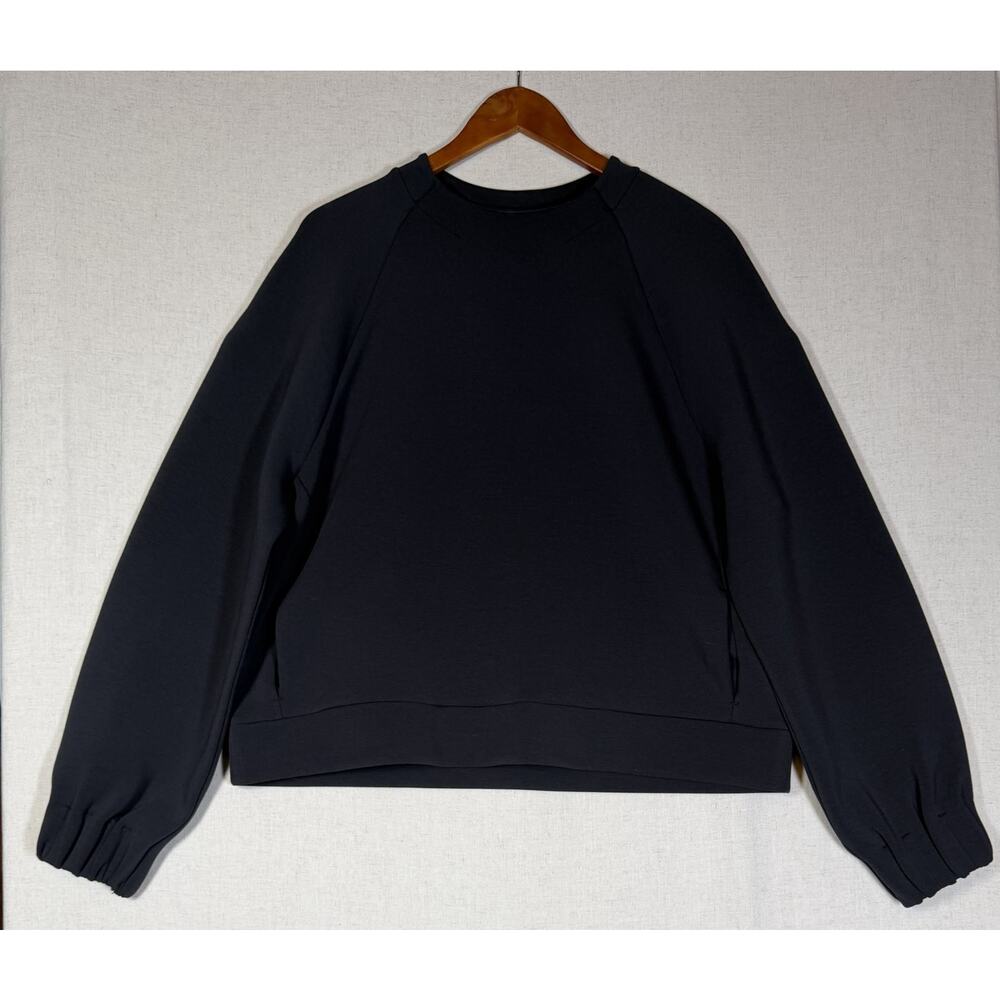Calia by Carrie Underwood‎ Soft Scuba Pullover Black XL Balloon Sleeve NWT